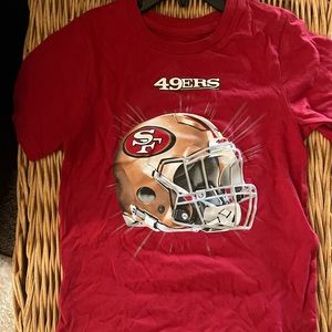 NFC Division Winners, 49ers NWT  Red  Youth L/7 size for your little fan
